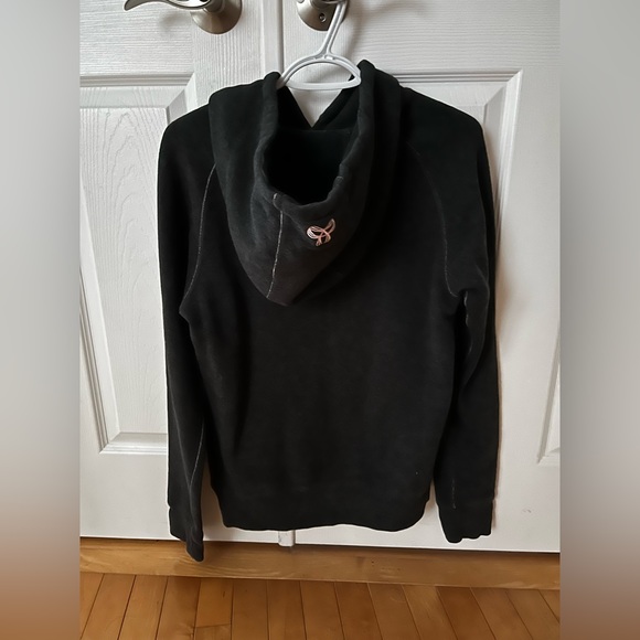 TNA Aritzia Pacific Original Hoodie Grey and Pink Medium - Picture 2 of 3